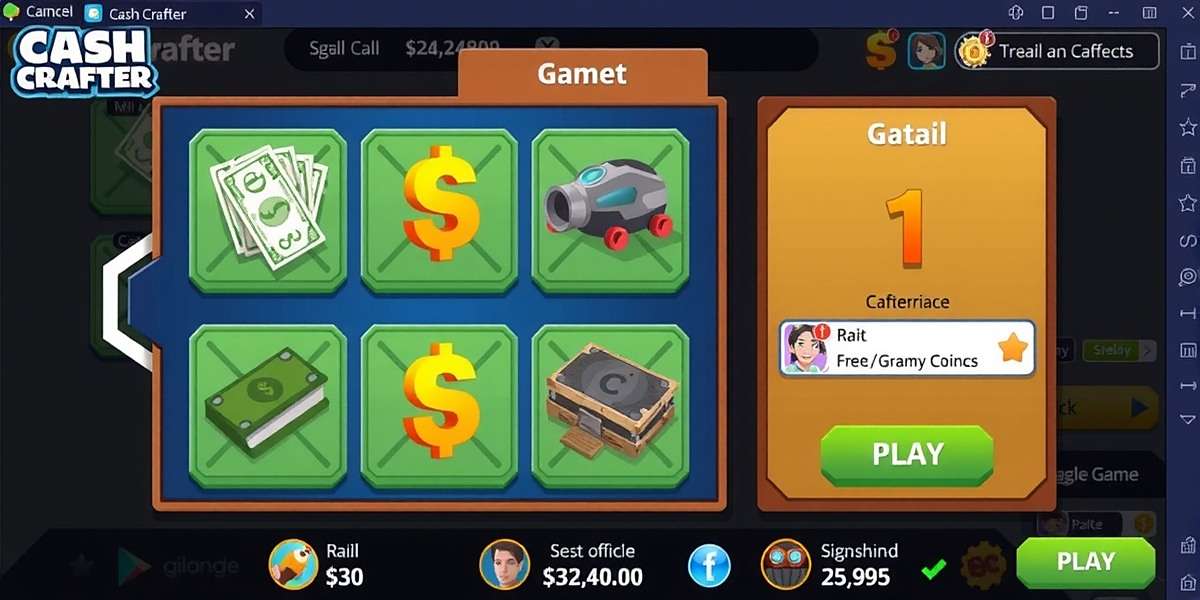 Cash Crafter Game Interface
